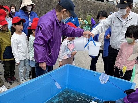 放流実施報告