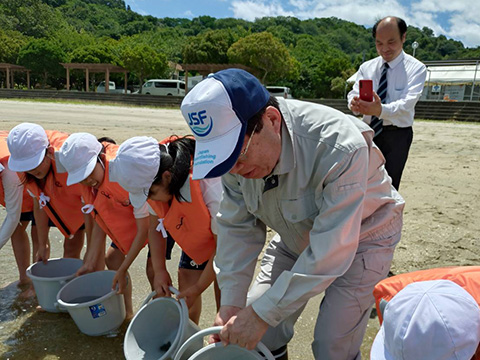 放流実施報告